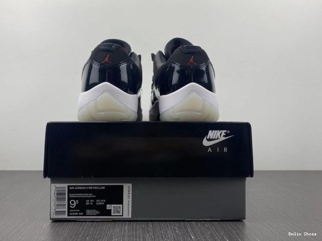 Bmlin Shoes Low 72-10 AV2187-001 Jordan 11 Air Retro 0726